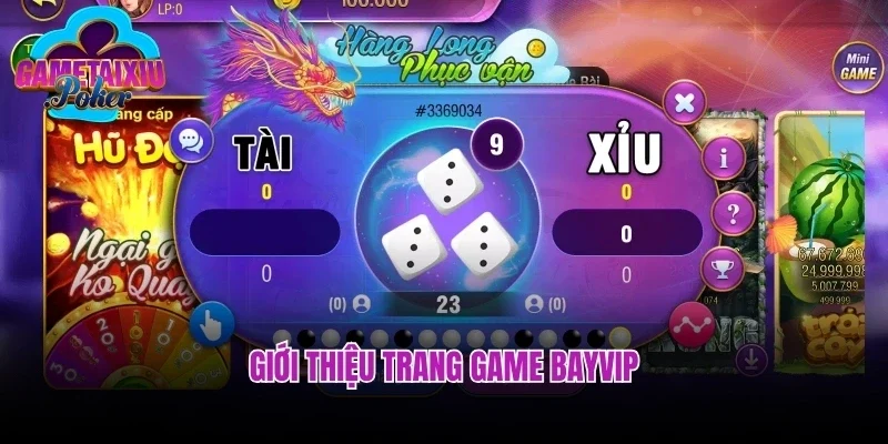 Giới thiệu trang game Bayvip